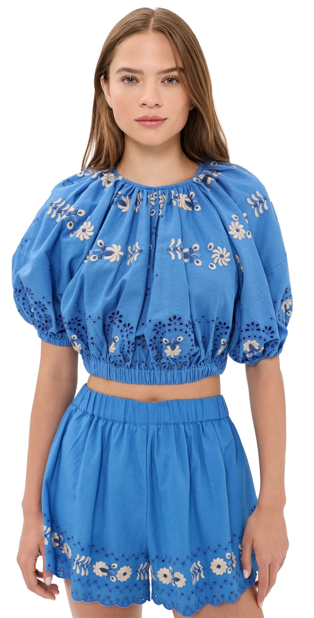 Catharina Bubble Top Blue
