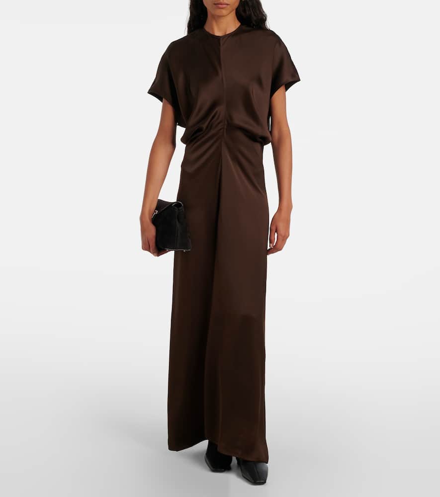 Toteme Slouch draped maxi dress