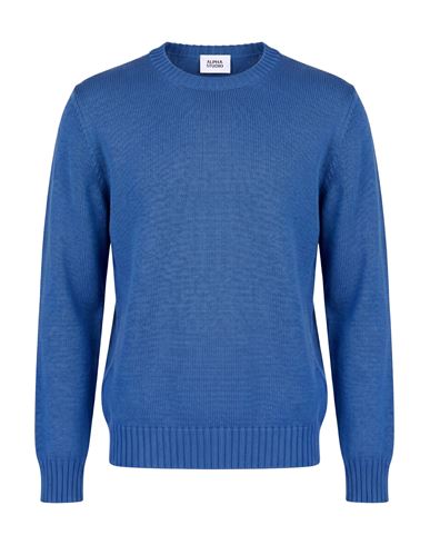 Man Sweater Slate blue Size 36 Merino Wool