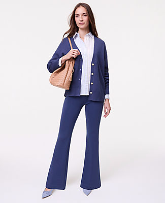 Ann Taylor Petite Weekend Boot Pant in CloudPlush