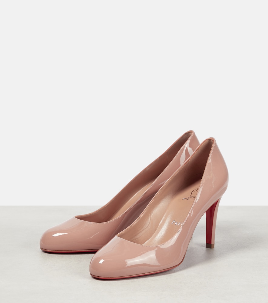 Pumppie 85 patent leather pumps