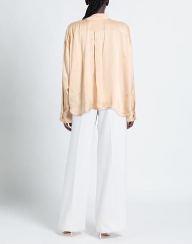 B. yu Woman Shirt Ivory Size XL Viscose