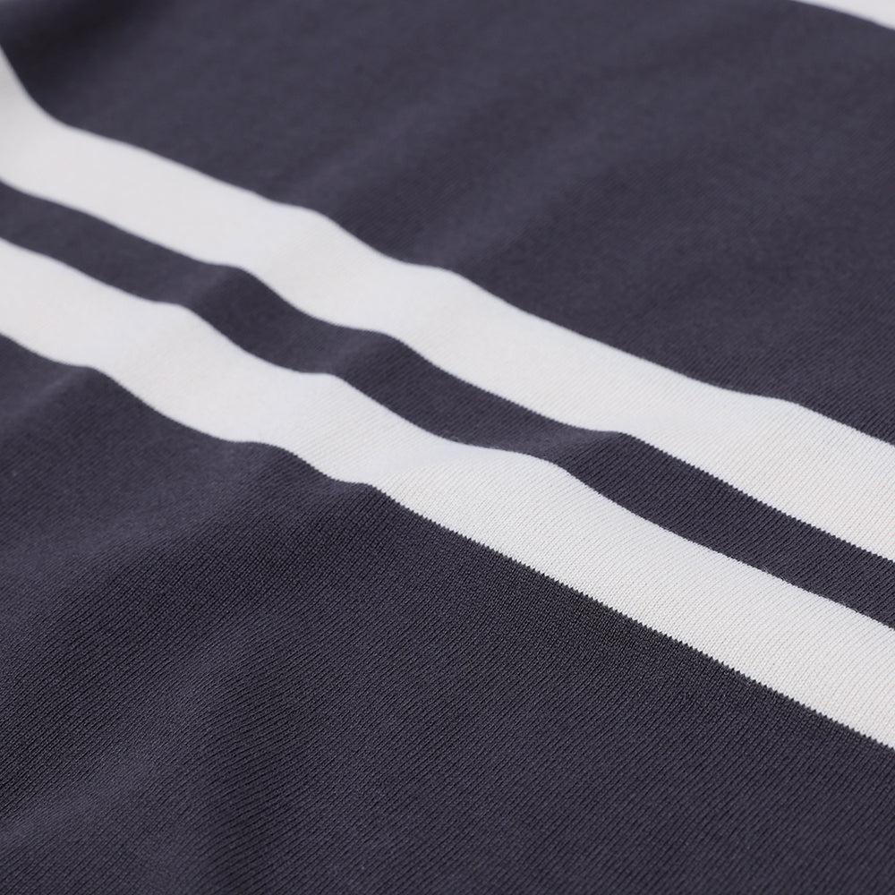 . Lot. 4113 Striped T-shirt Black
