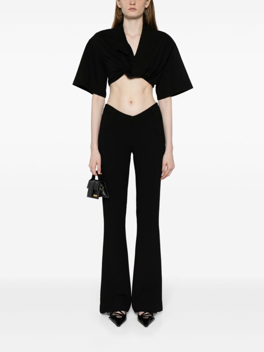 Le Bahia Court cotton T-shirt - Black