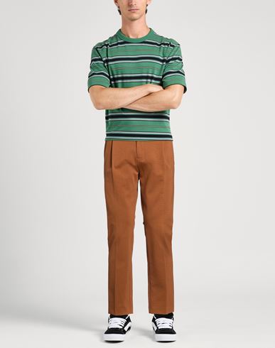 Man Pants Brown Size 30 Cotton, Polyamide, Elastane