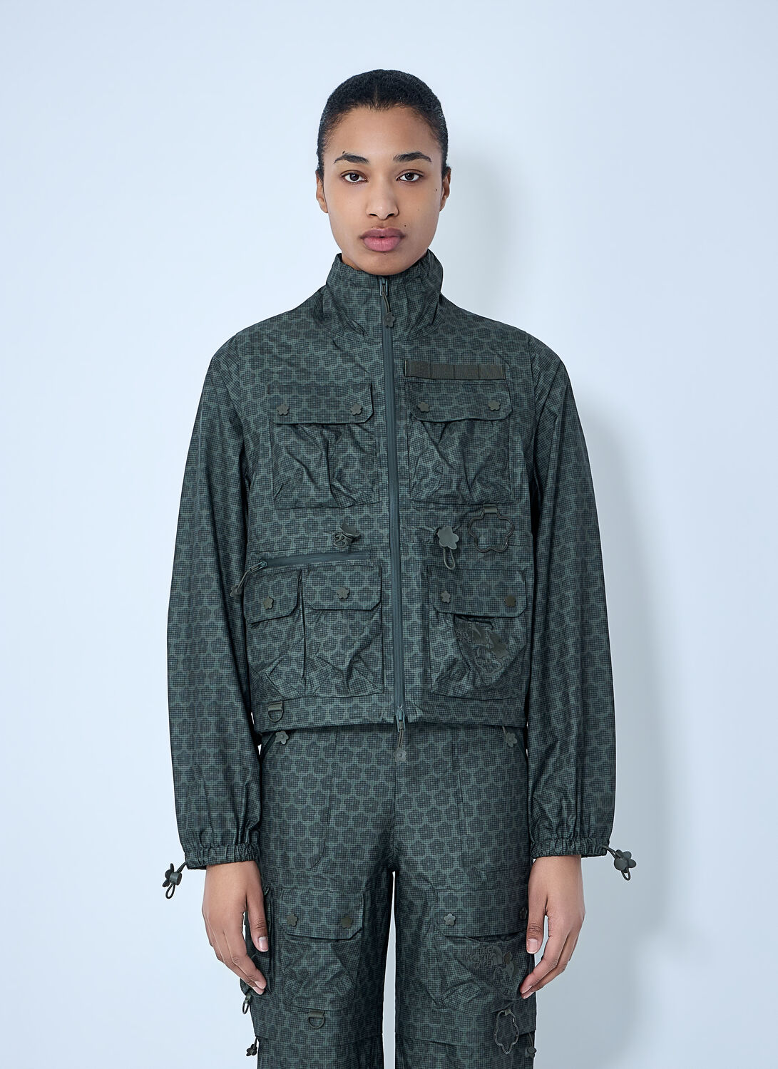 Utility Jacket With Pocket Detailing