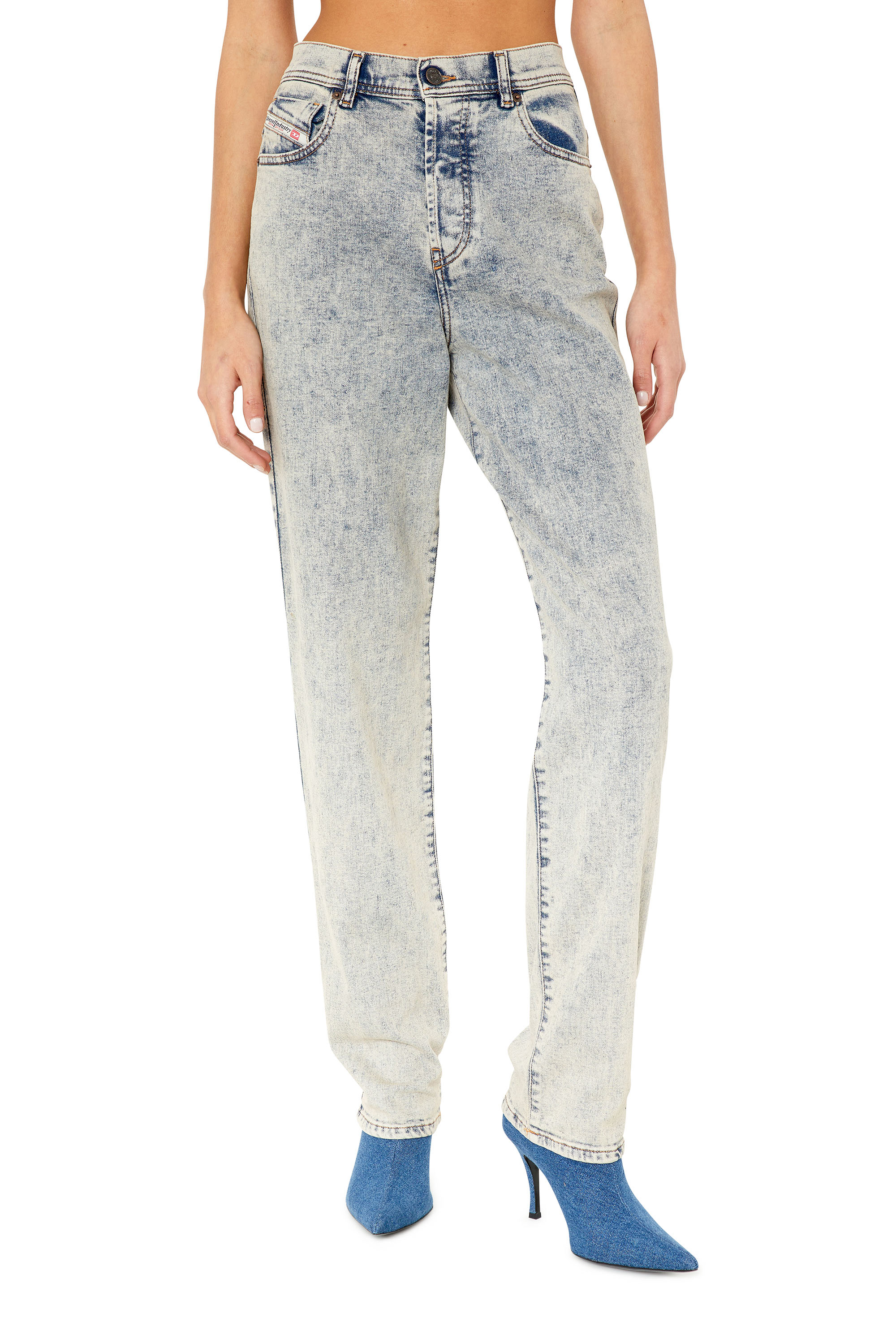 Straight Jeans - 1956 D-Tulip - Jeans - Woman - Blue