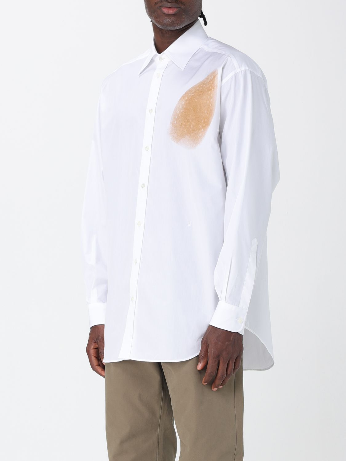Shirt Men color Brown