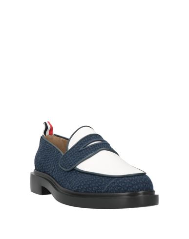 Woman Loafers Navy Size 6.5 Textile fibers