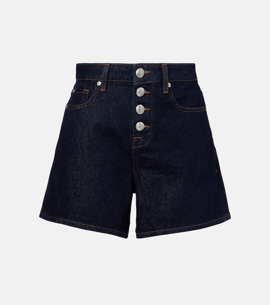Kori high-rise denim shorts