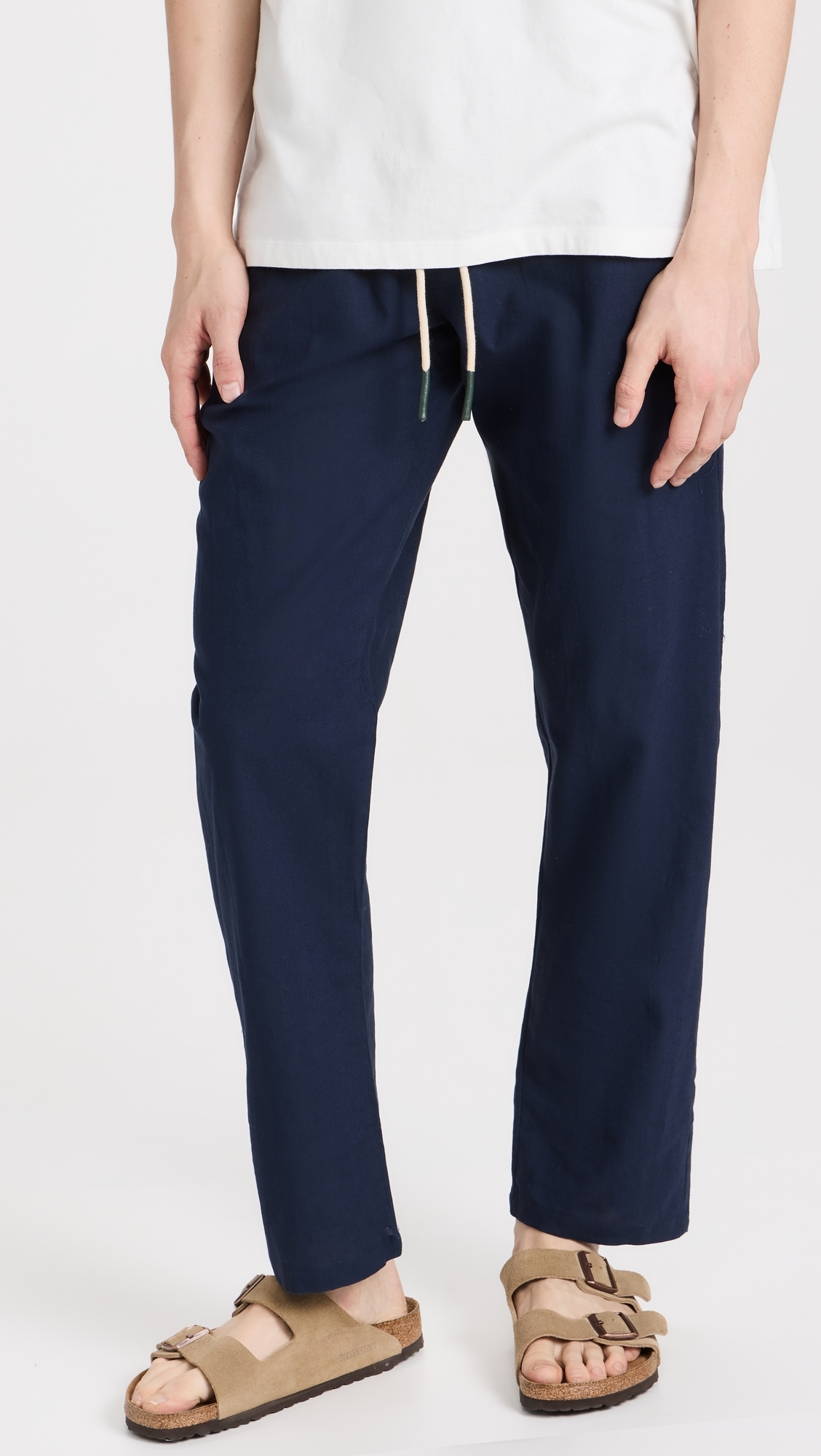 Linen Pants Navy