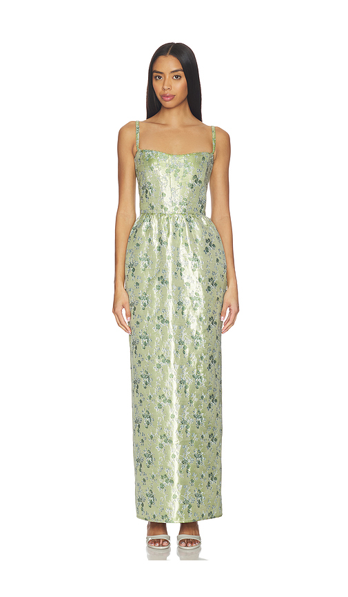 V. Chapman Cheryl Dress in Sage. 8. Also