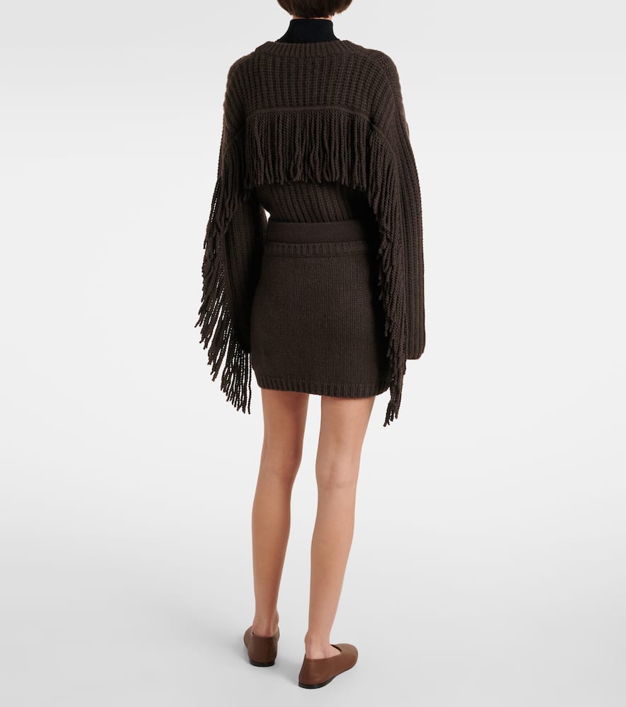 Lovi cashmere miniskirt