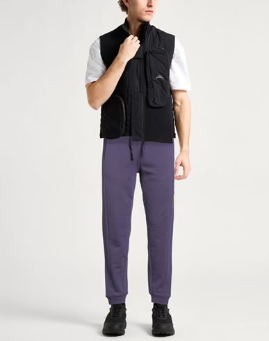 Man Pants Purple Size L Cotton