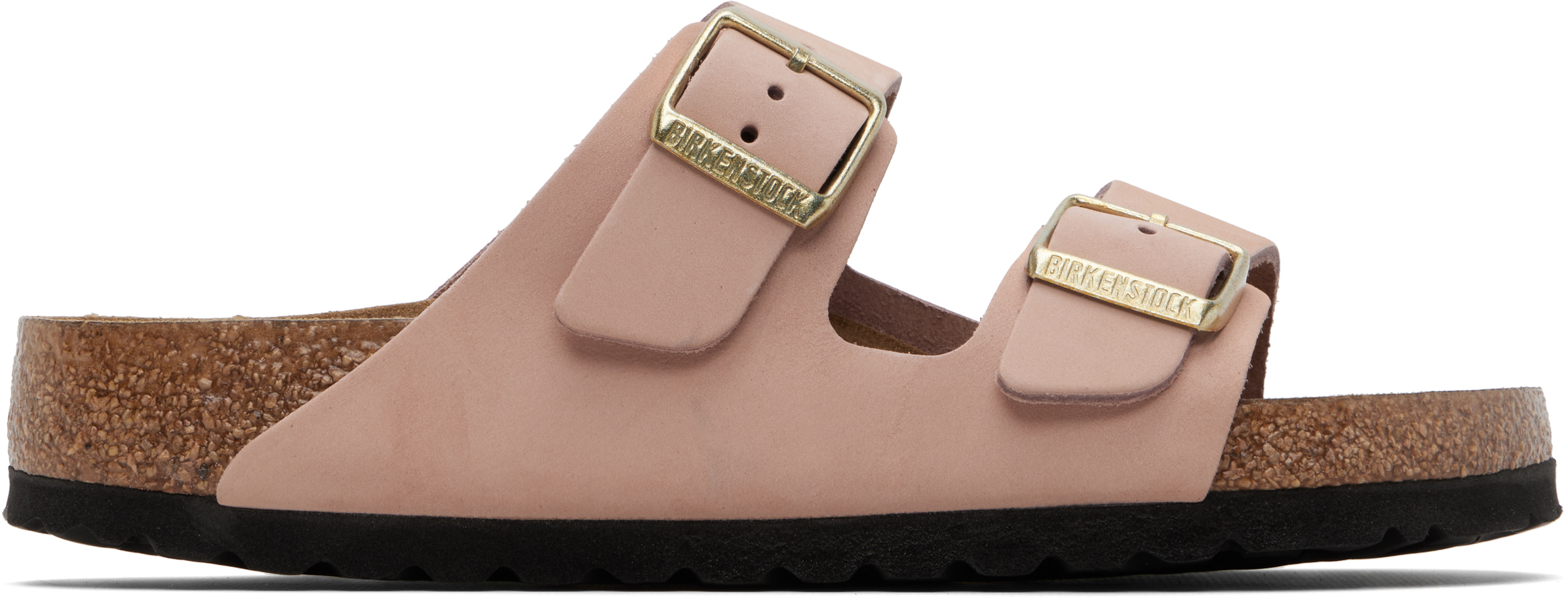 Pink Regular Arizona Soft Footbed Sandals