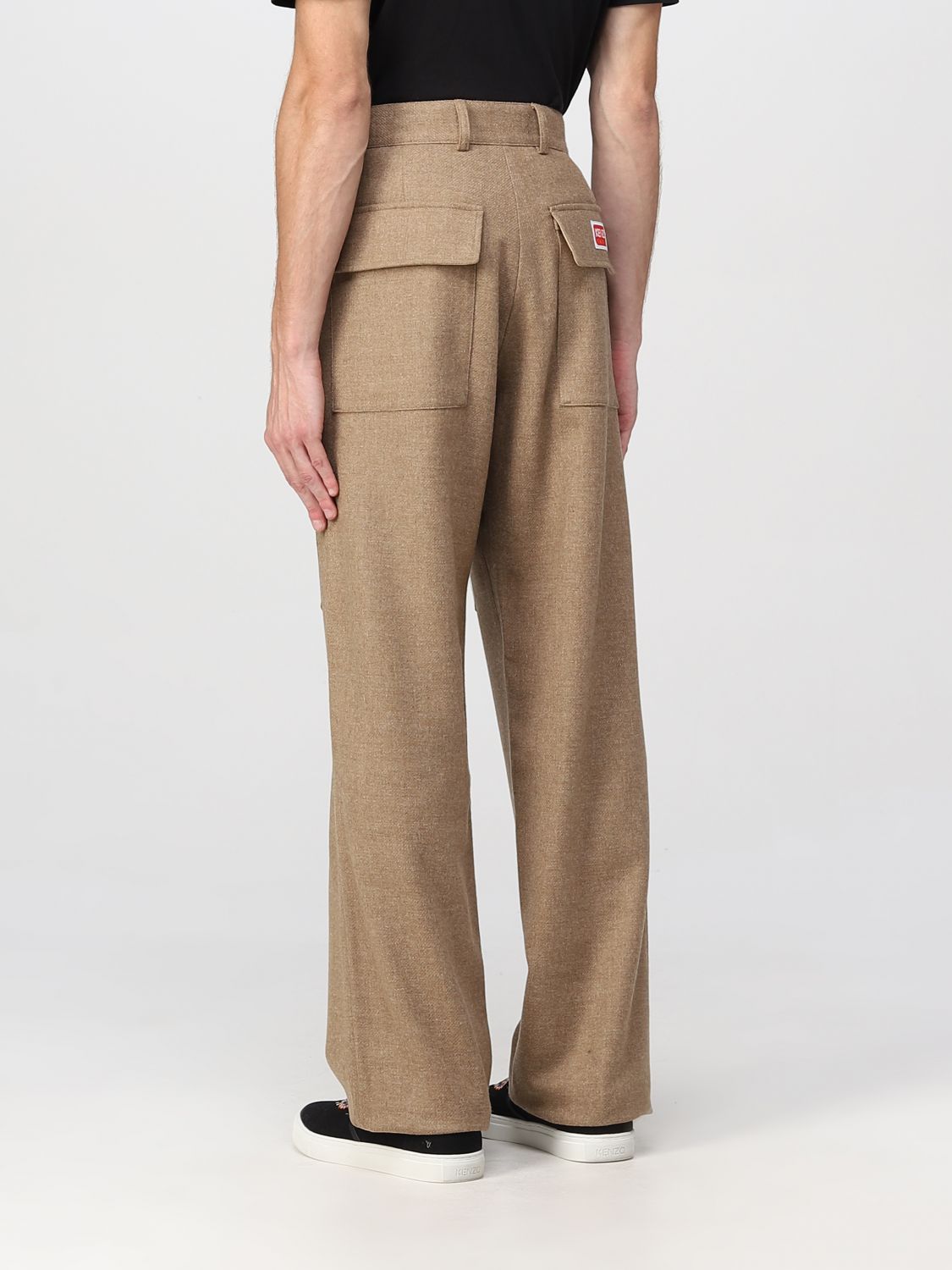 Pants Men color Beige