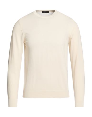 Man Sweater Cream Size 36 Cotton