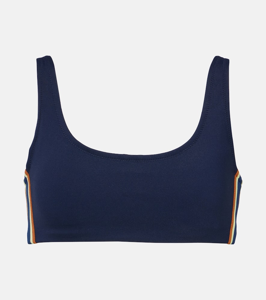 Tory Sport Cropped jacquard top