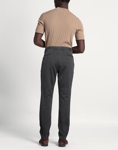 Man Pants Grey Size 40 Cotton, Elastane