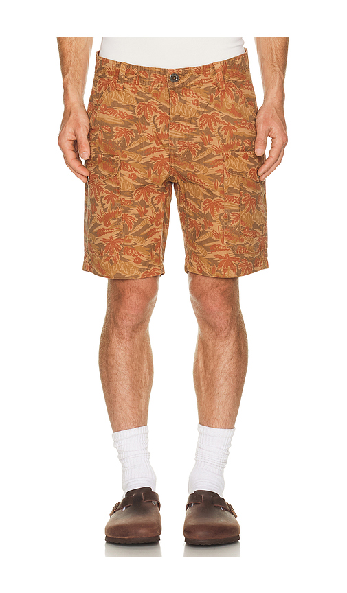 Iron & Resin Camo Milistate Short in Multi. 30. Also , 33
