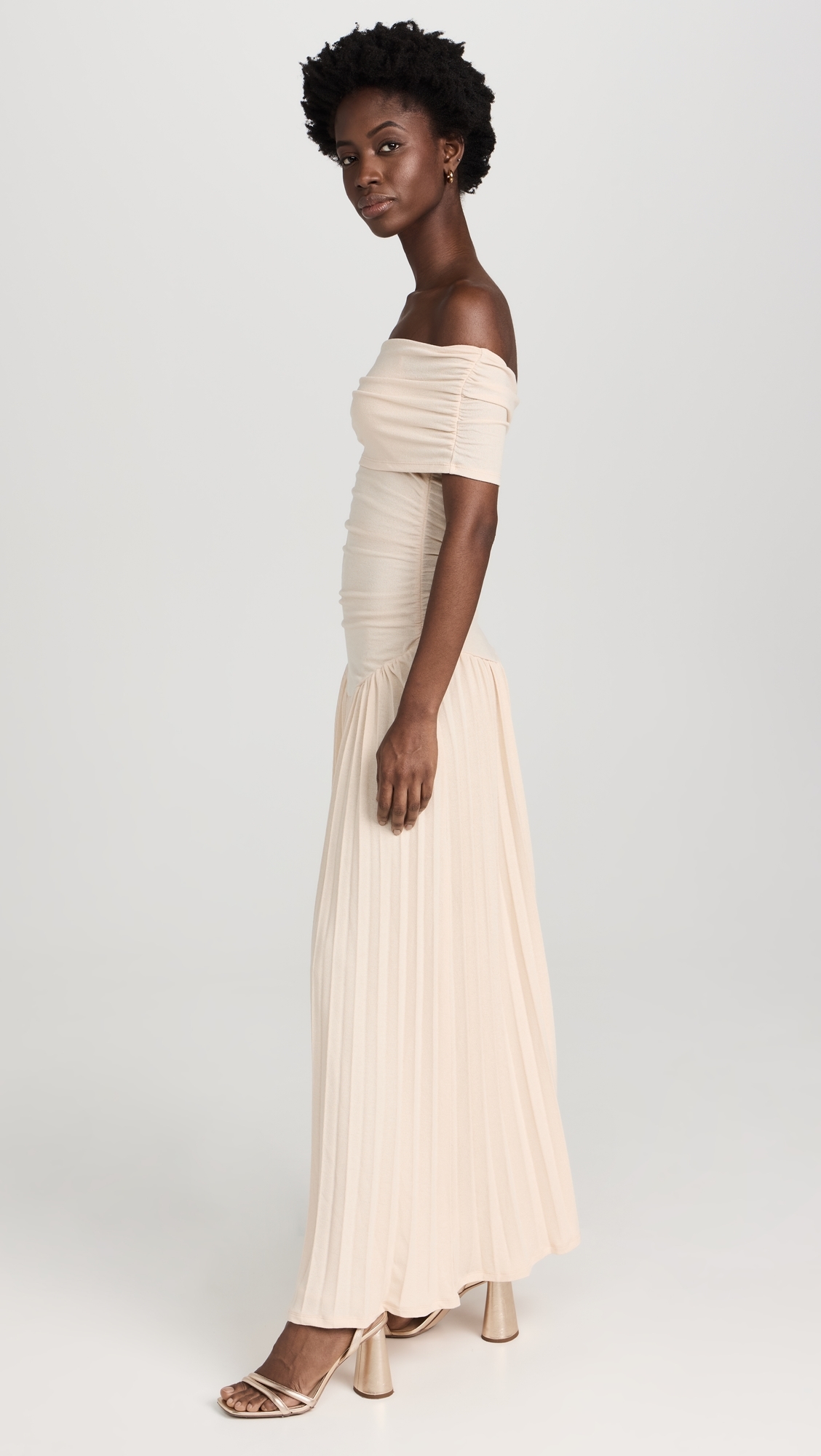 Field of Dreams Maxi Dress Oatmeal