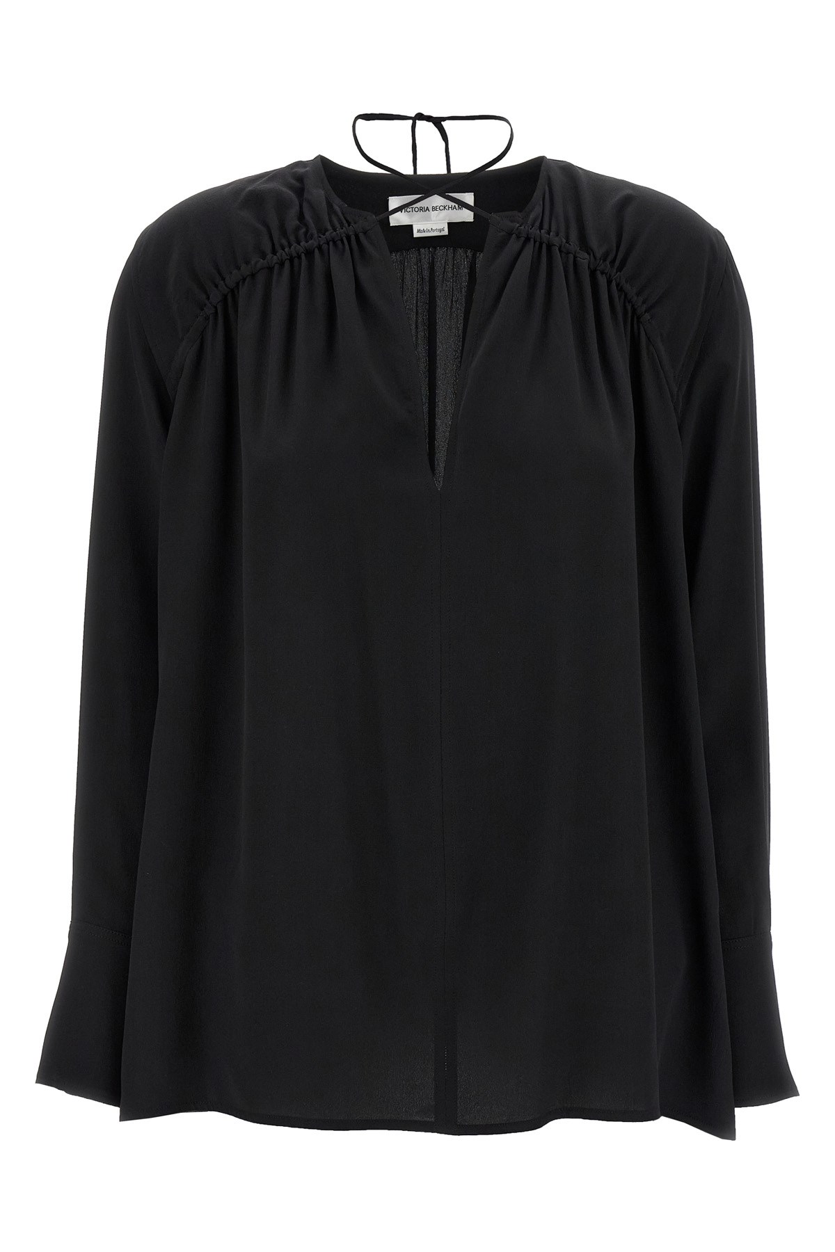 'Gather Detail Tie' Blouse