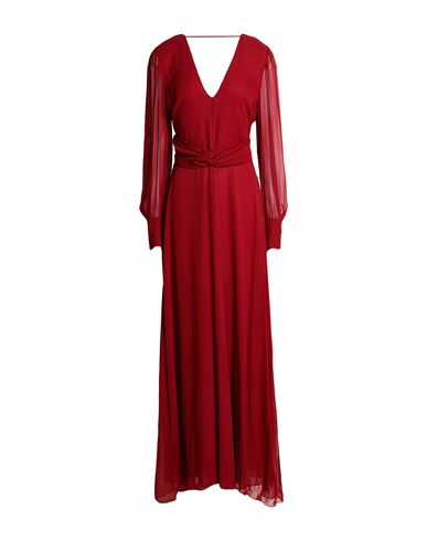 Woman Maxi dress Brick Size 2 Viscose