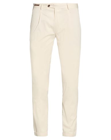 Man Pants Beige Size 32 Cotton, Polyamide, Elastane