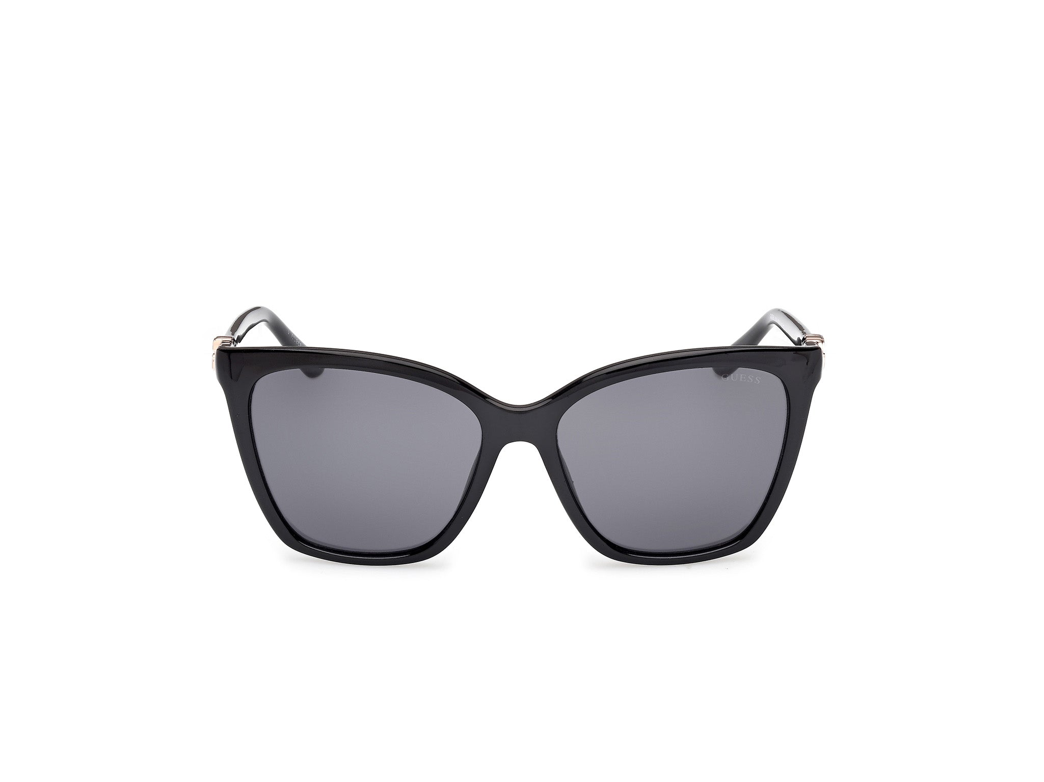 Guess Mujer Guess GU00191 01A Gafas de sol Inyectado Negro Fumar Cuadrada Norma