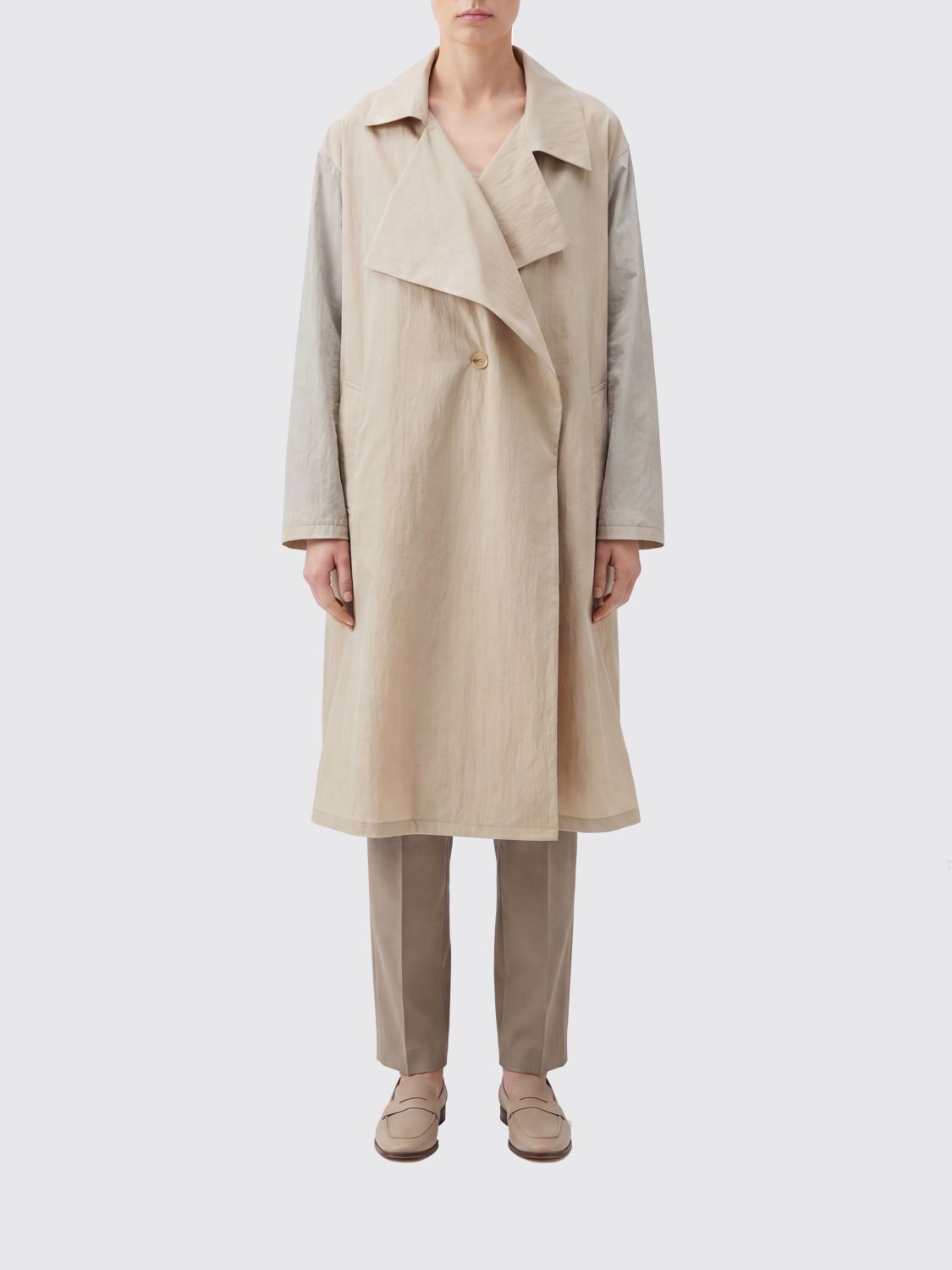 Coat Woman color Beige