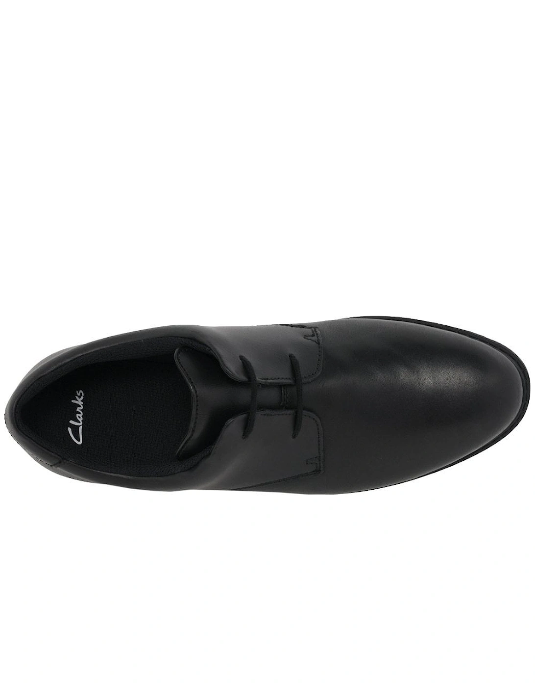 Clarks Boy's Scala Loop Senior Boys School Shoes - Black - : 3 older/G Wide