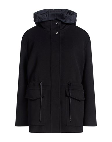 Woman Coat Midnight blue Size 12 Polyamide, Polyurethane