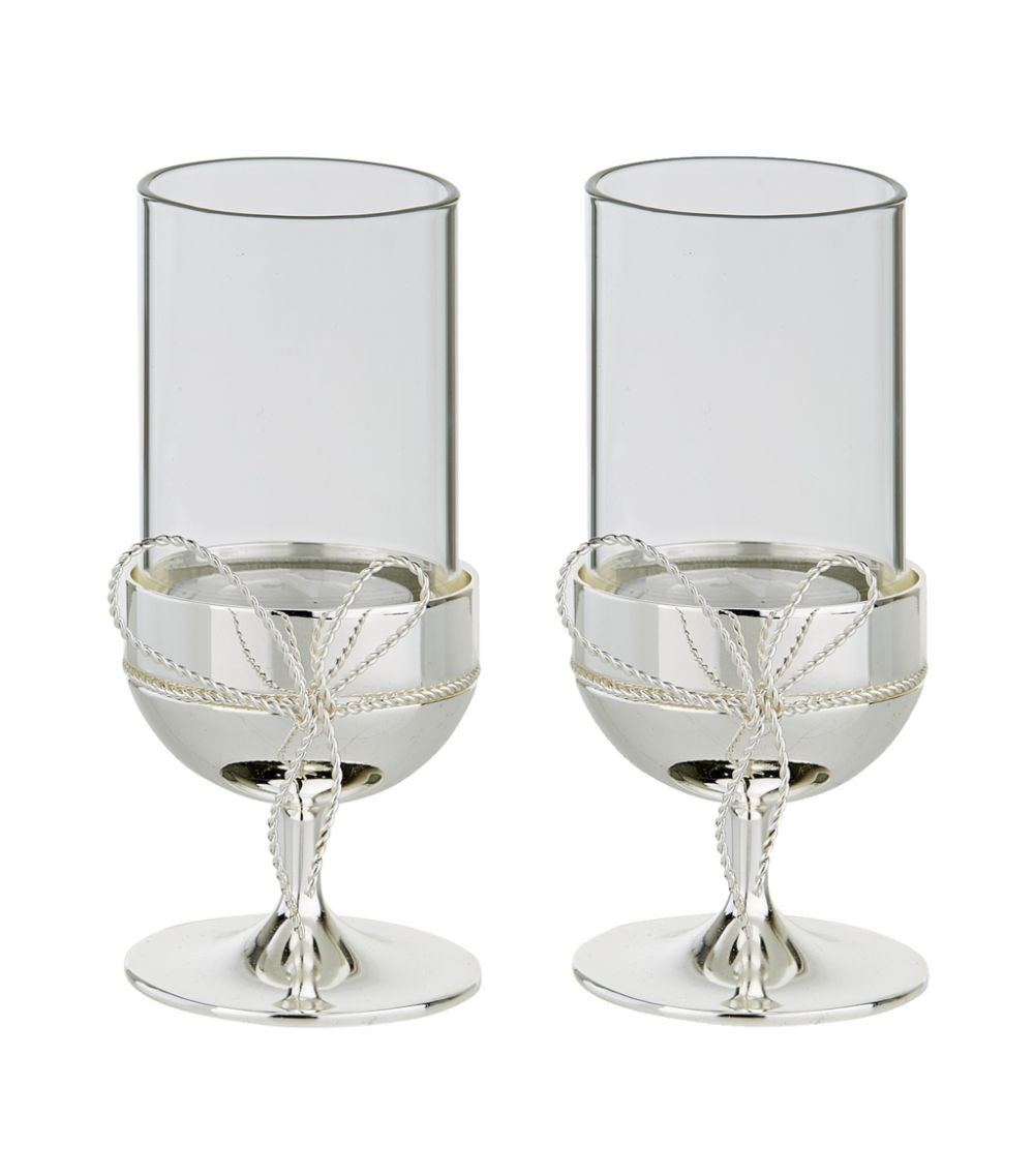 Love Knots Tea Light Holder (Set Of 2)