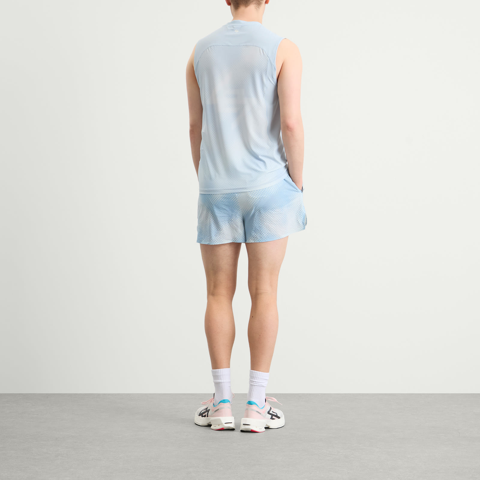Men's Hybrid Tank Glacier Fade Out