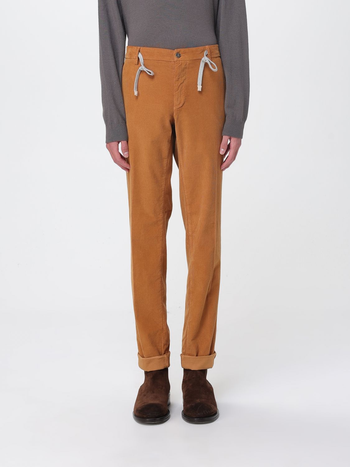 Pants Men color Peach