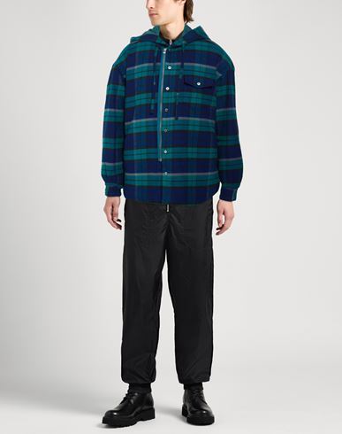 Man Jacket Deep teal Size 4 Cotton