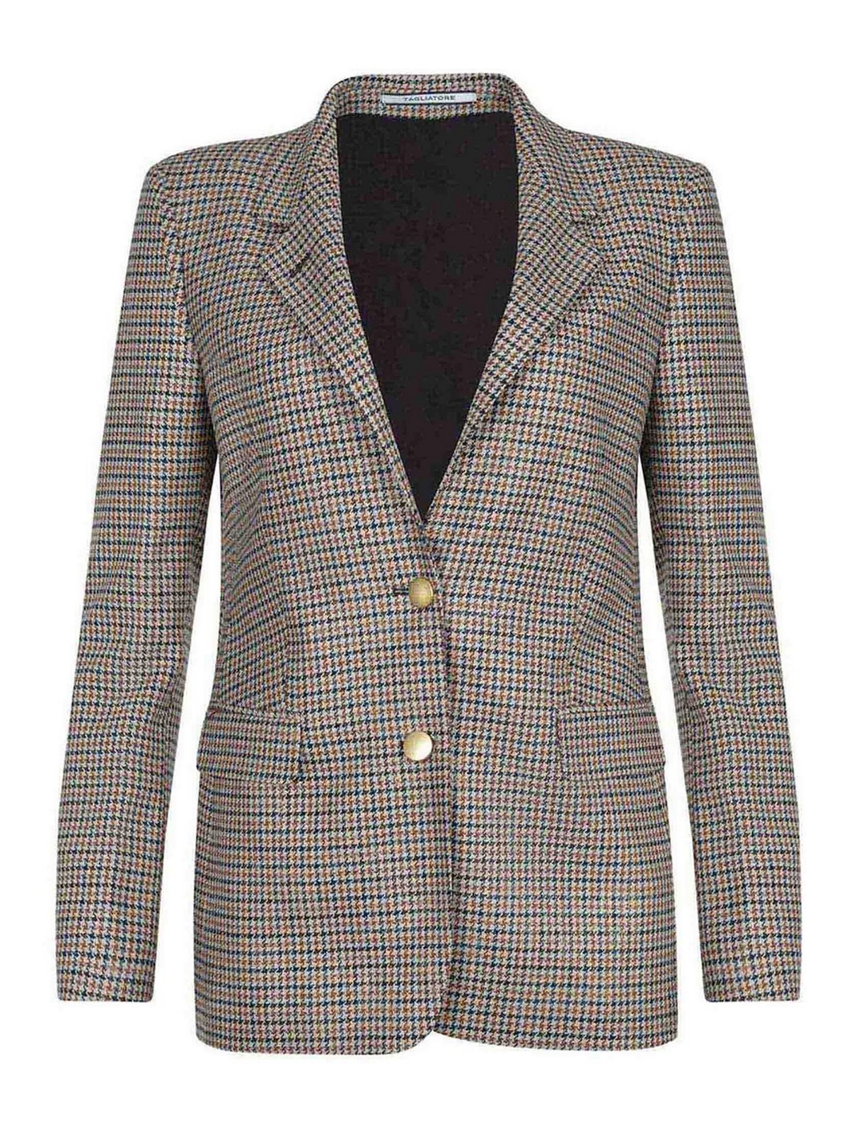 Single-Breasted Jacket Wool Blend