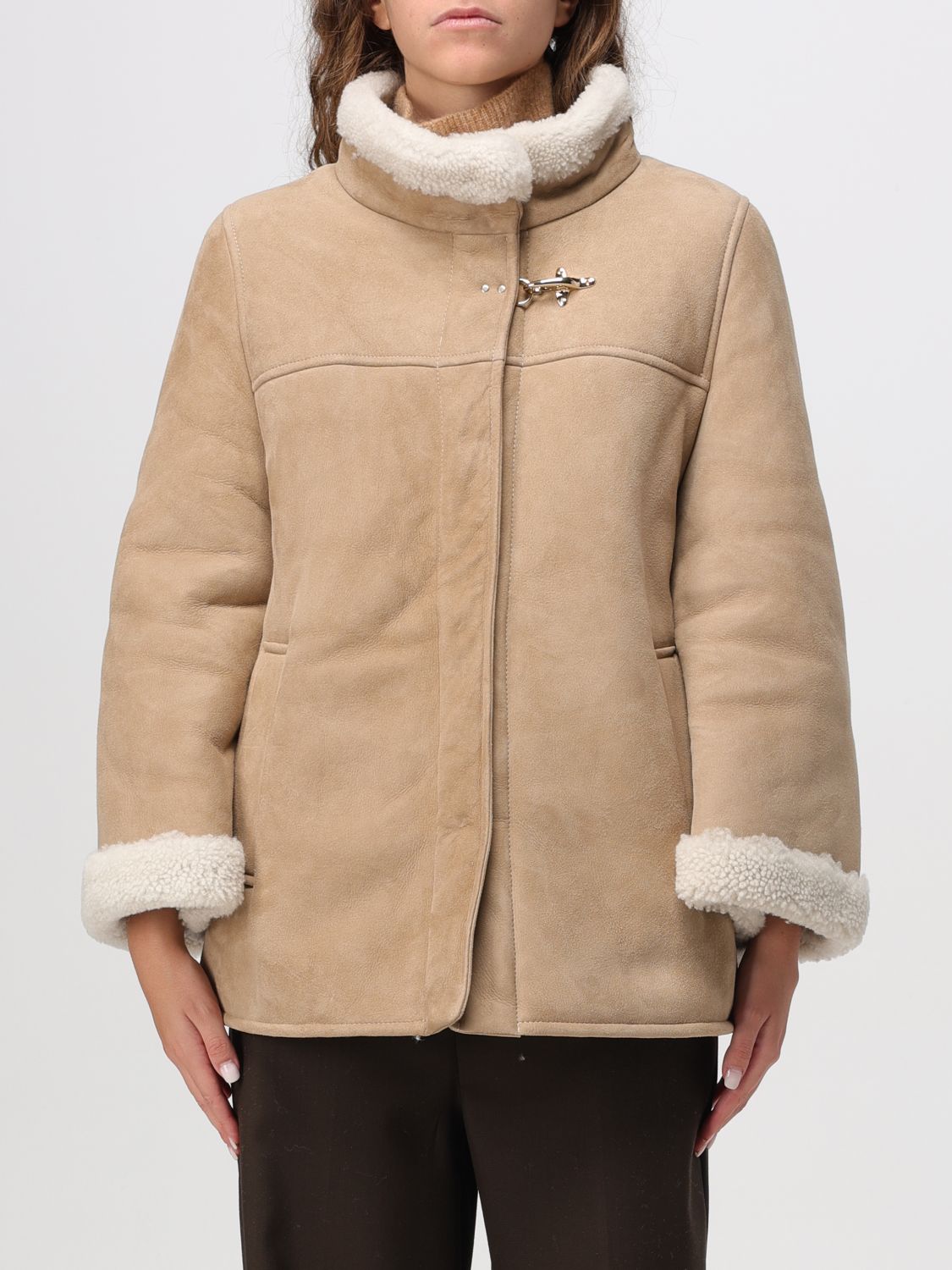 Coat Woman color Beige