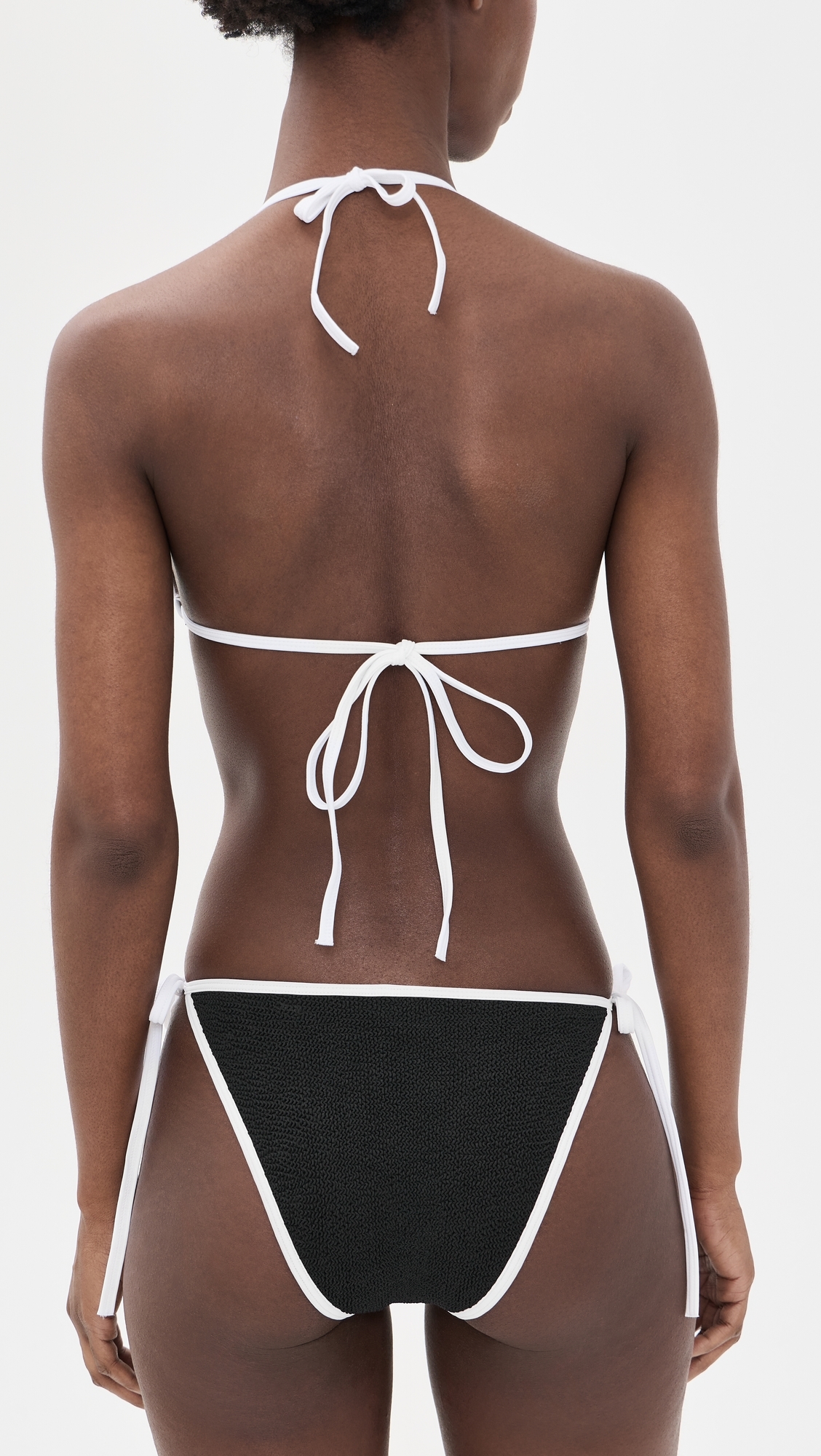 Gina Contrast Bikini Black/White One Size