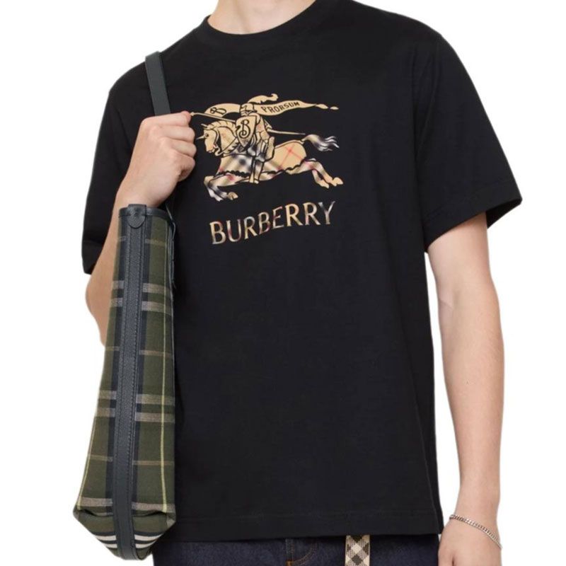 26 EKD Ombré Cotton T-shirt 'Black'