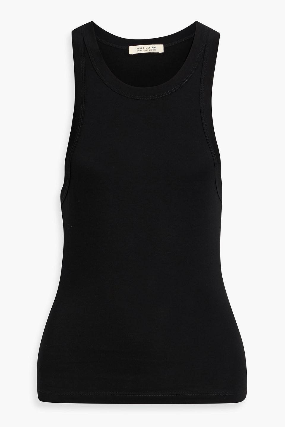 Shanah stretch-jersey tank - Black - L