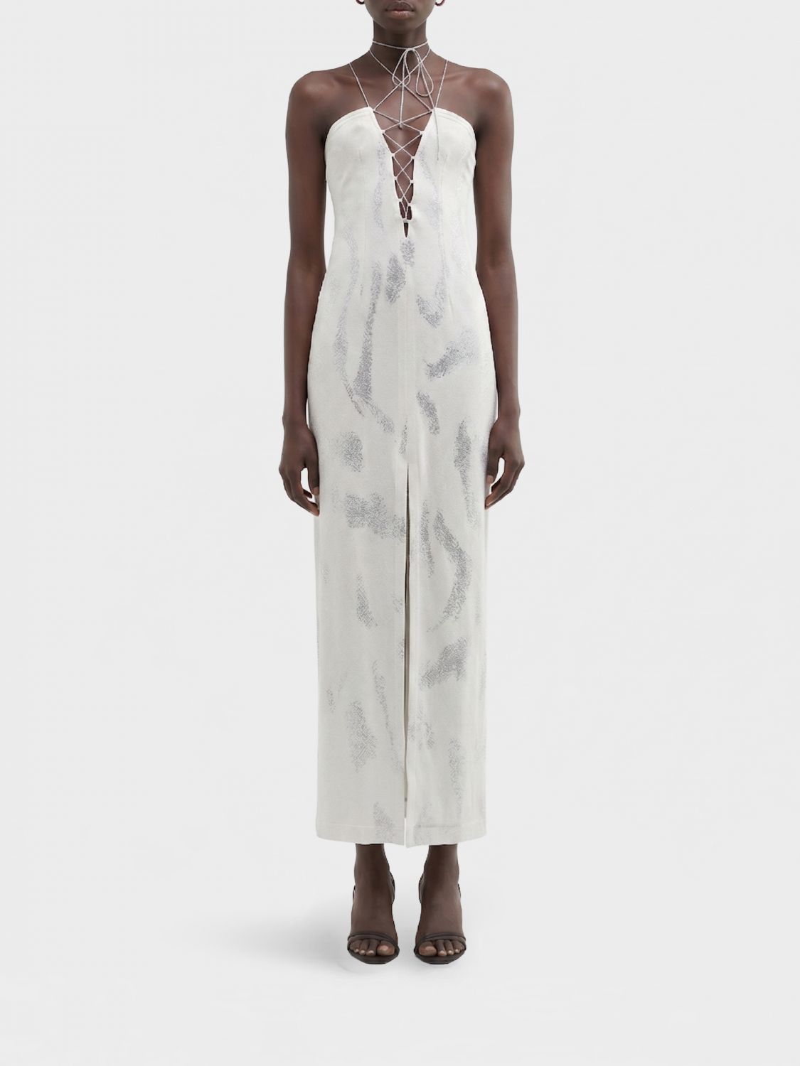 Dress Woman color Silver