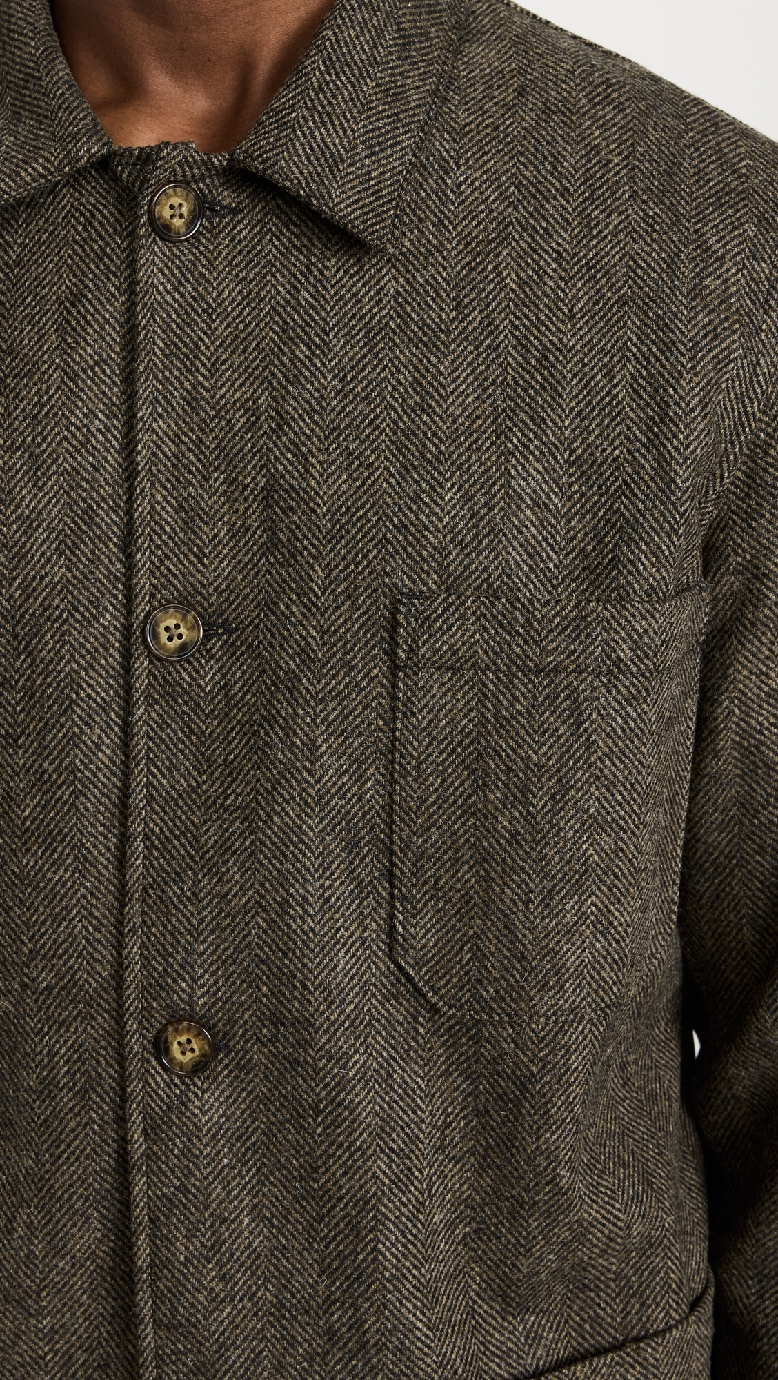 Labura Shirt Jacket Brown 