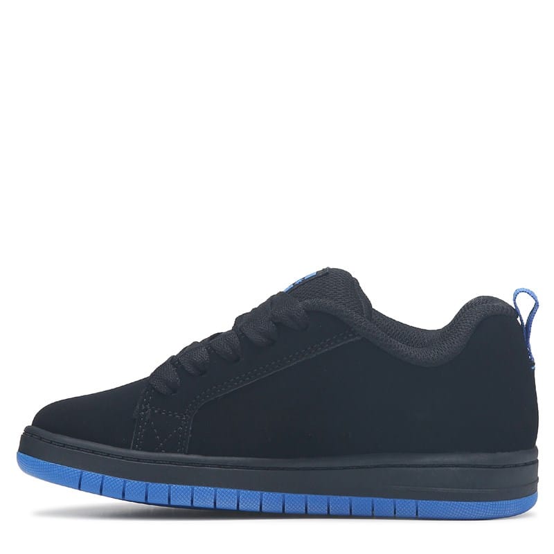 Kids' Court Graffik Sneaker Little/Big Kid Shoes (Black/Blue)