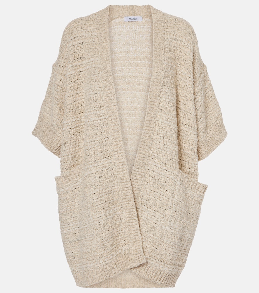 Cotton-blend cardigan