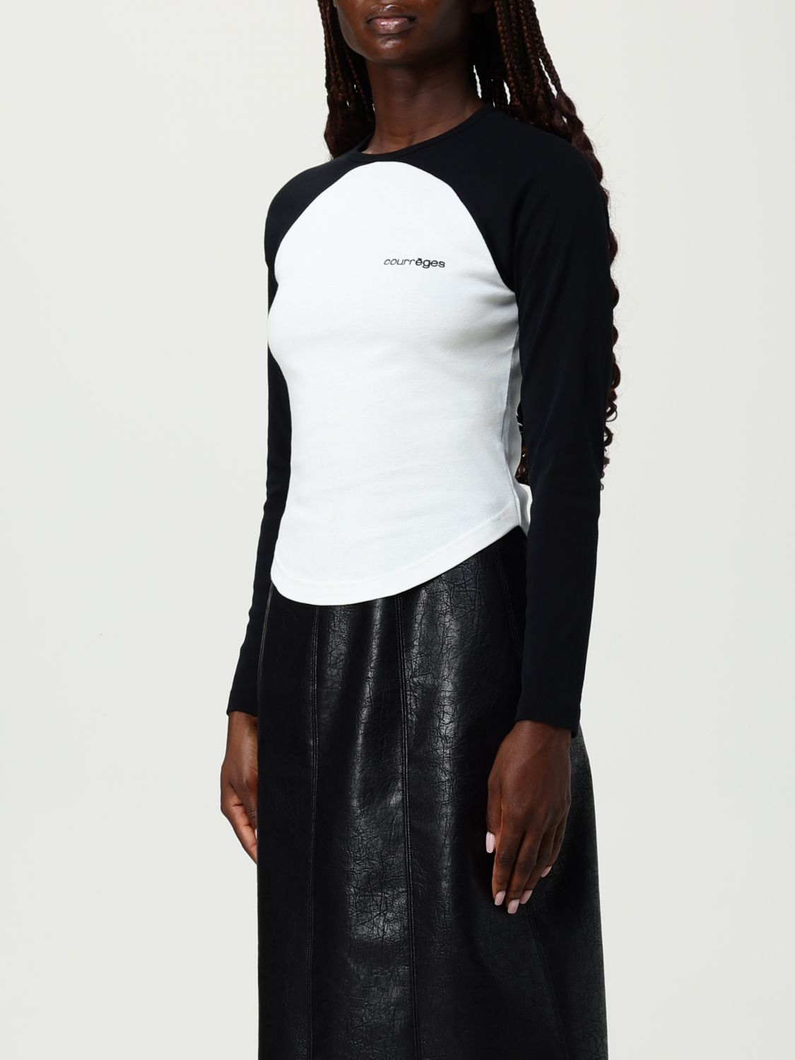 T-Shirt COURRÈGES Woman color White