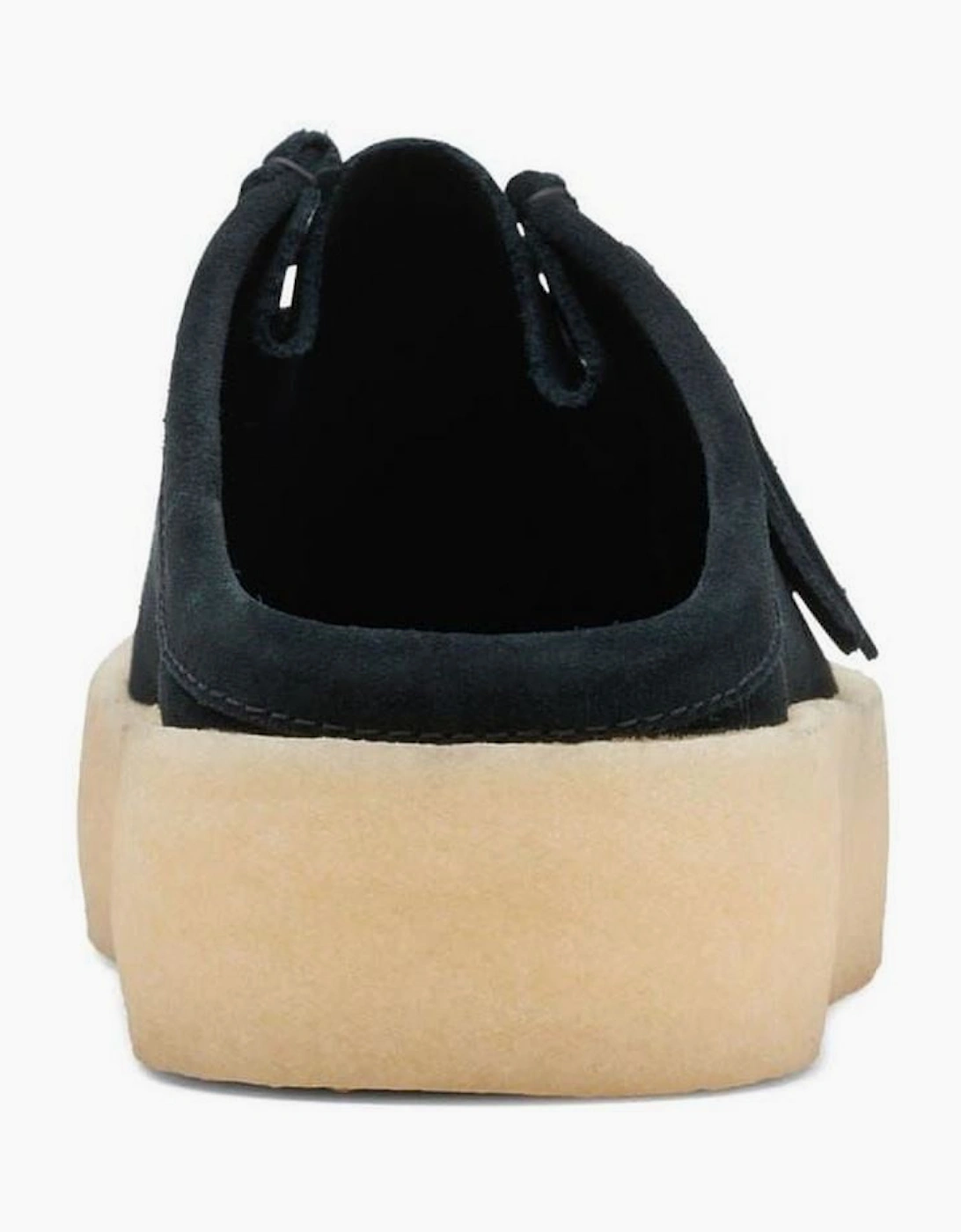 Clarks Men's Wallabee Cup Suede Boat Shoes - Black