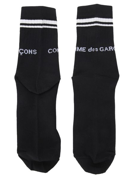 Comme des Garçons Homme Plus Logo Intarsia Socks