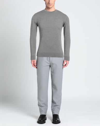 Alpha Studio Man Sweater Grey Size 44 Merino Wool