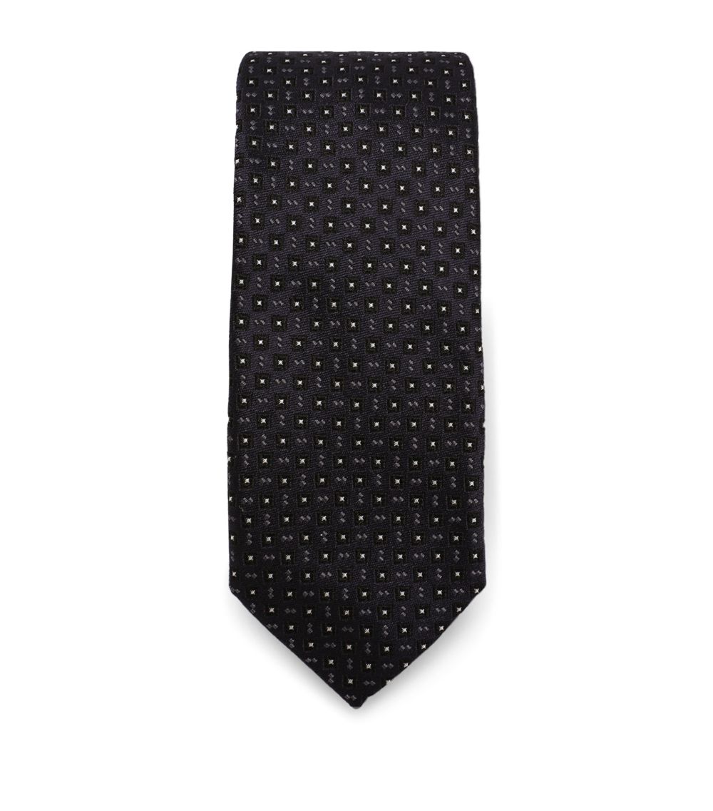 Silk Patterned Tie